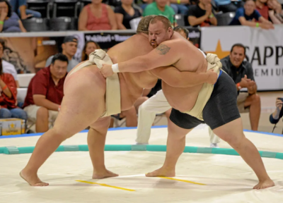 جشن کشتی سومو ژاپنی جشن کشتی سومو ژاپنی